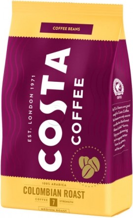 Cafea boabe Costa Colombian Roast 500 g