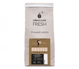 Cafea boabe proaspat prajita de origine, Doncafe Fresh Brazil Cerrado 250g