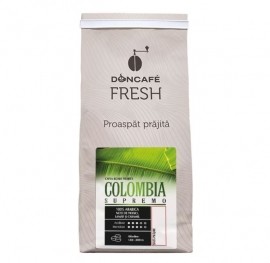 Cafea boabe proaspat prajita de origine, Doncafe Fresh Colombia Supremo 250g