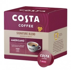 Capsule cafea COSTA COFFEE Signature Blend Americano, compatibile Dolce Gusto, 16 capsule x 7.6g