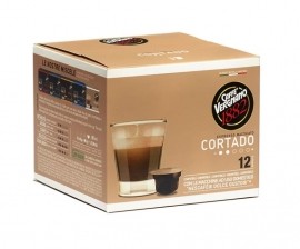 Capsule cafea Vergnano Cortado, compatibile Dolce Gusto, 12 capsule